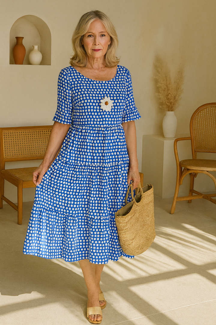 The Iris Heritage Midi Gown