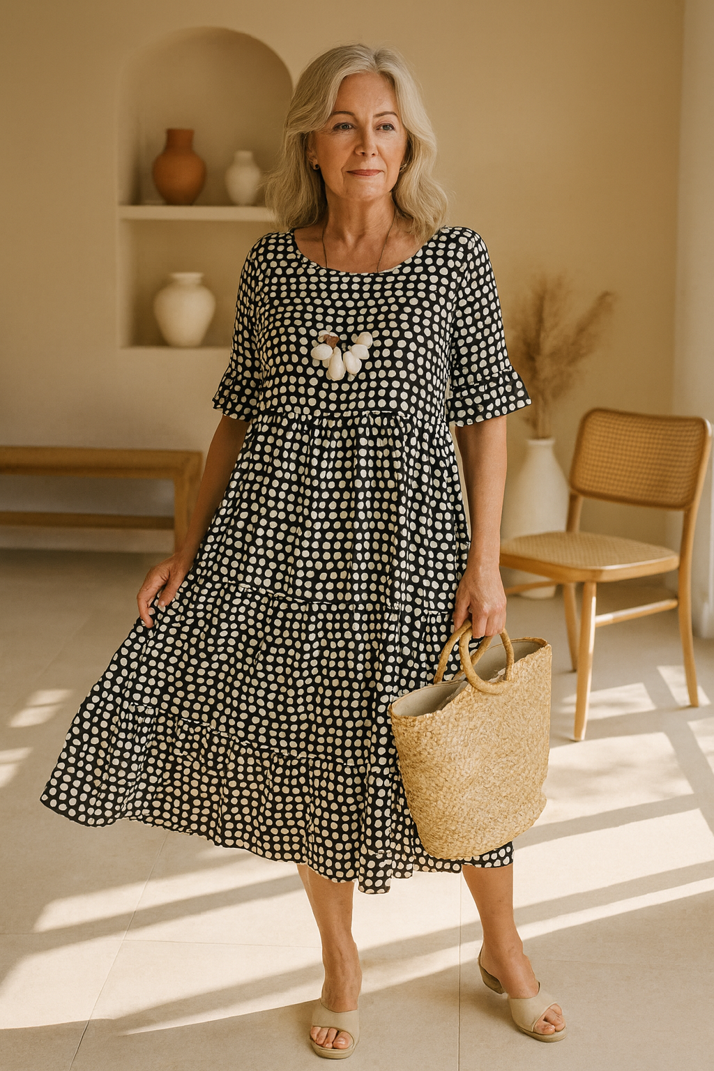 The Iris Heritage Midi Gown
