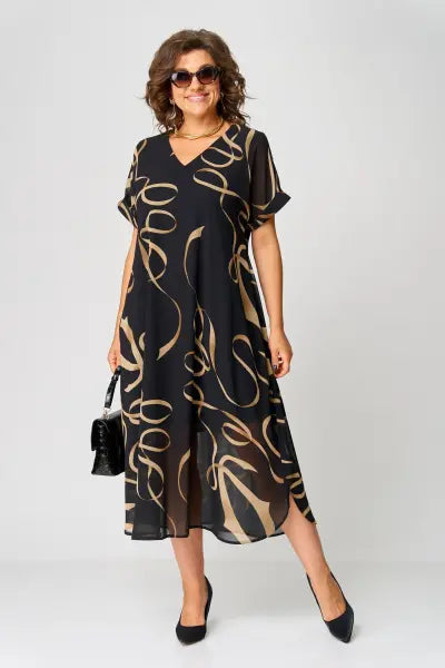 The Pauline Effortless Midi Gown